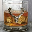English Pewter Stag Whisky Glass Tumbler additional 2