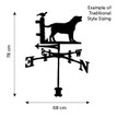 Leaping Stag Weathervane additional 3