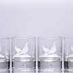 Set of 4 Pheasant Whisky Glass Tumblers additional 2