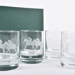 Set of 4 Horse Racing Whisky Glass Tumblers additional 1