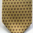 Fox & Chave Bryn Parry Fox Head Yellow Tie additional 2