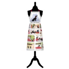Tottering By Gently Dog Rules Cotton Apron
