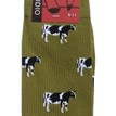 Men's Green Cow Socks additional 2