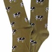 Men's Green Cow Socks additional 1