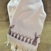 Hare Cream Cashmere Blend Scarf additional 3