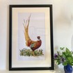 Mary Ann Rogers Limited Edition "Ruffled Pheasant" Print additional 3