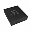 The Just Slate Company Stag Engraved Leather Wrapped Hip Flask additional 2