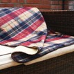 Country Lodge Tweed Lap Blanket - Red additional 1