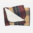 Country Lodge Red Tweed Blanket/Throw additional 2