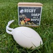 Rugby Ball Soap on a Rope additional 1