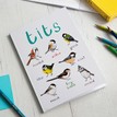 Sarah Edmonds Tits A5 Recycled Bird Notebook additional 1