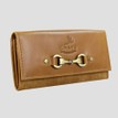 Grays Lily Purse Antique Tan Leather With Suede additional 1
