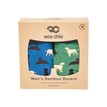 Eco Chic Men's Labrador Bamboo Boxers (Pack of 2) additional 1