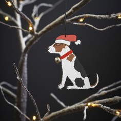 Sweet William Jack Russell Dog Christmas Decoration