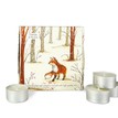 Fox Orange & Neroli Box of 9 Scented Wildlife Tealights additional 1