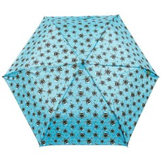 Eco Chic Blue Bumble Bee Mini Umbrella