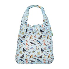 Eco Chic Blue Wild Birds Shopper Bag