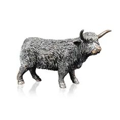 Richard Cooper Limited Edition Highland Cow Bronze Sculpture