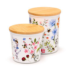 Nectar Meadows Recycled Set of Storage Jars