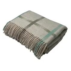 The Isle Mill Feather Maree Throw