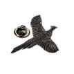 Pewter Flying Pheasant Lapel Pin additional 1
