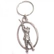 Pewter Shooter Key Ring additional 1