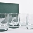 Set of 4 Leaping Fish Whisky Glass Tumblers additional 1