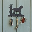 3 Hook Key Rack - Labrador additional 2