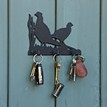 3 Hook Key Rack - Pheasant additional 2