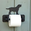 Wall mounted Labrador Loo Roll Holder additional 2
