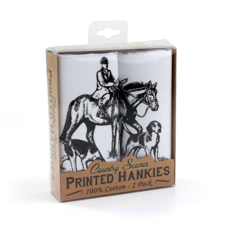 Pack of 2 Hunting Cotton Handkerchiefs