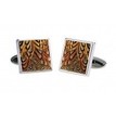 Fox & Chave Pheasant Feather Effect Cufflinks additional 3