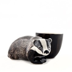 Quail Ceramics Badger Egg Cup