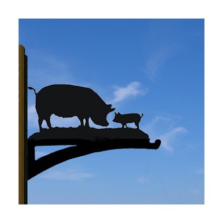 Pigs Hanging Basket Bracket