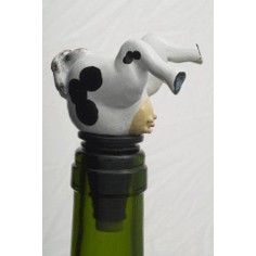 Cow Bottle Stopper / Wine Saver