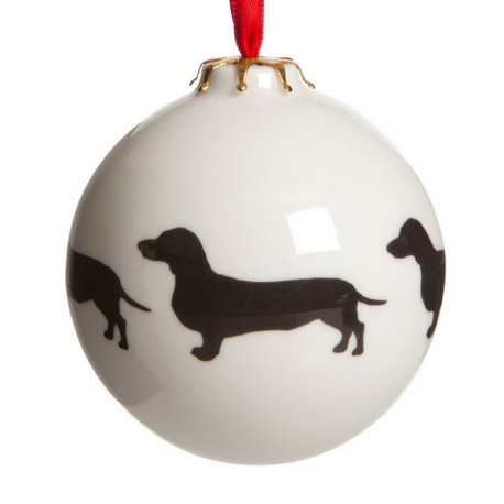 Victoria Armstrong Dachshund Bauble