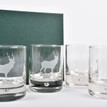 Set of 4 Stag Whisky Glass Tumblers additional 1