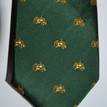 Fox and Chave Tractors Green Silk Tie additional 2
