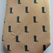 Fox and Chave Wellington Boots Silk Tie additional 2