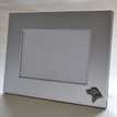 Brushed Aluminium Labrador Head Picture Frame additional 2