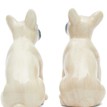 Quail Ceramics French Bulldog Salt and Pepper Shaker Pots - Fawn additional 2