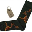 Green Pheasants Flying Socks additional 2