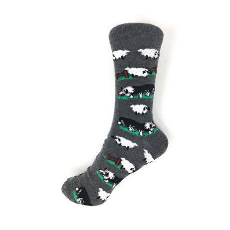 Grey Sheep & Collies Socks