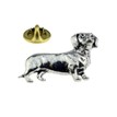 Pewter Dachshund Lapel Pin additional 1