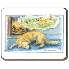 Alison's Animals 'Golden Oldie' Coaster