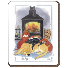 Alison's Animals 'Fire Dogs' Coaster