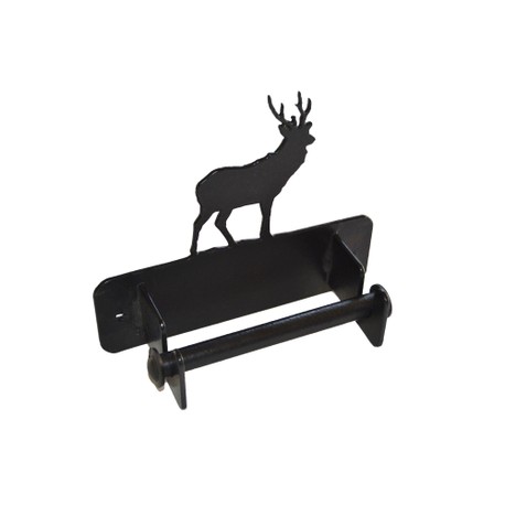 Wall Mounted Stag Loo Roll Holder