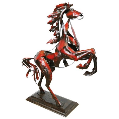 Primus Proud Stallion Iron Sculpture