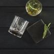 Just Slate Company Etched Stag Whisky Glass and Slate Coaster additional 2