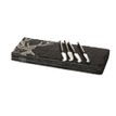The Just Slate Company 4 Mini Stag Cheese Boards & Knife Set additional 2